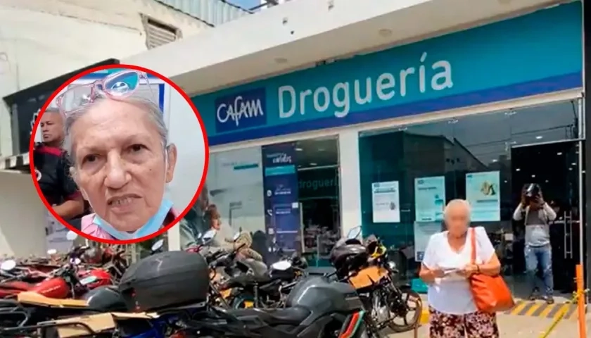Cecilia Quintero murió al interior de este dispensario de Cafam, en Cúcuta. 