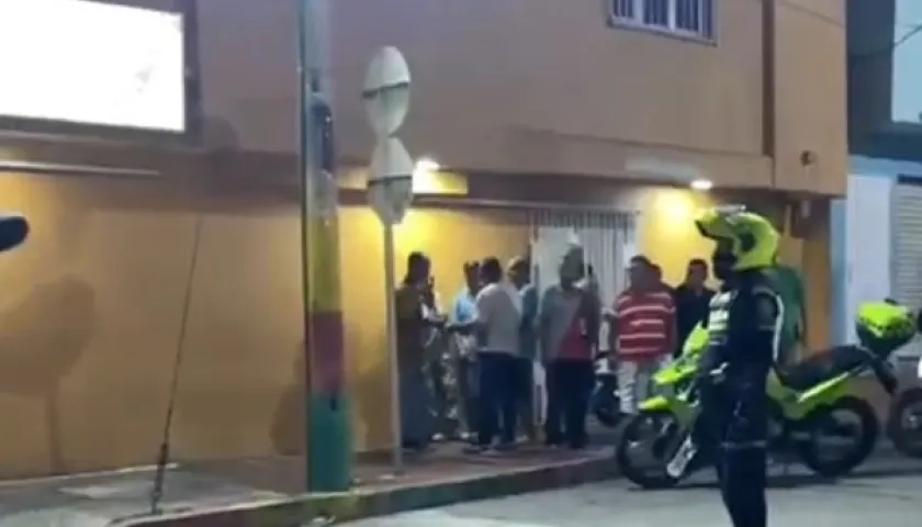 Lugar de los hechos.