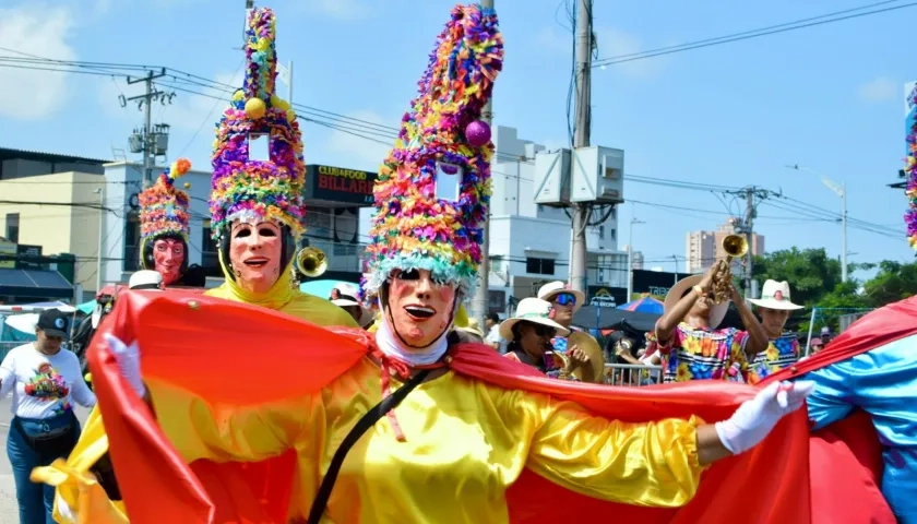 Comparsa Fiesta de los Diablitos de Santa Fe de Antioquia.
