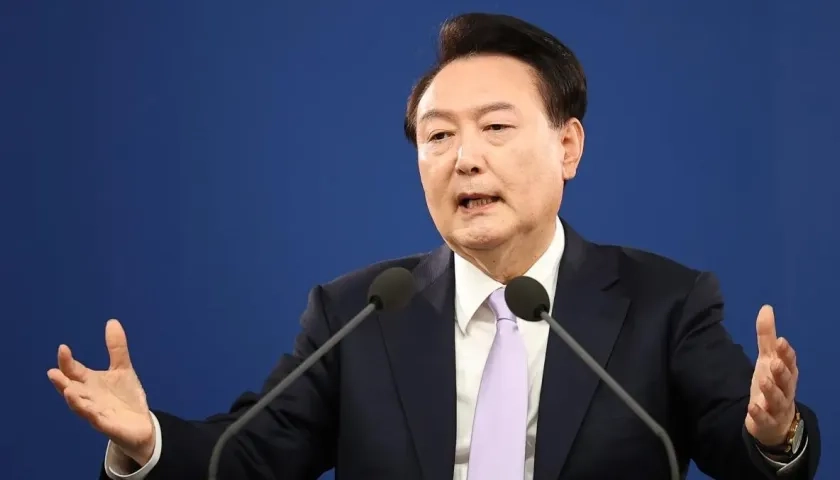 Yoon Suk-yeol, expresidente de Corea del Sur.