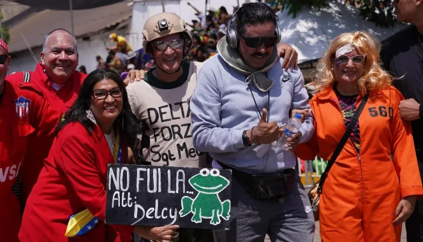 Disfraz del 'Régimen venezolano'