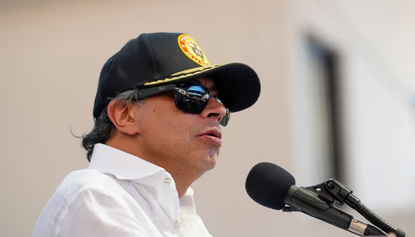 El Presidente Gustavo Petro.