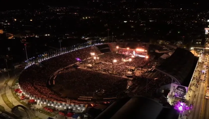 Concierto de Shakira en San Salvador, El Salvador.