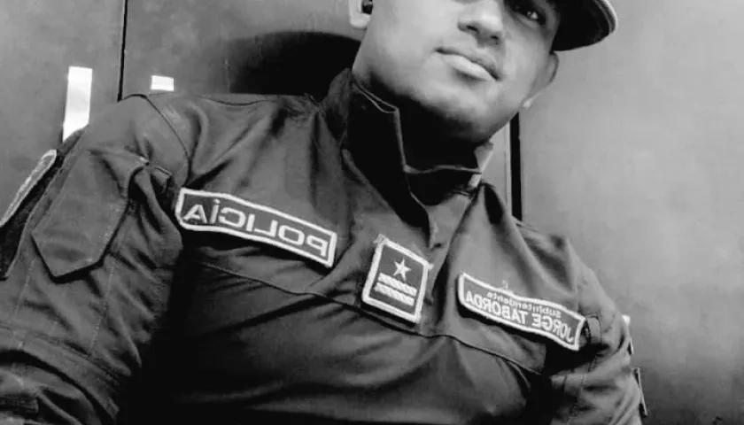 El subintendente de la Policía, Jorge Luis Taborda.