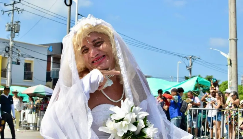 Elkin Donado lleva 32 años en el Carnaval.