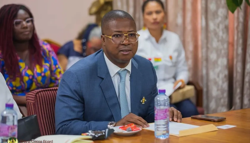 El exembajador de Colombia en Ghana, Daniel Garcés Carabalí.