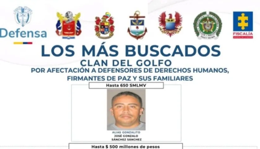 José Gonzalo Sánchez Sánchez, alias 'Gonzalito'.