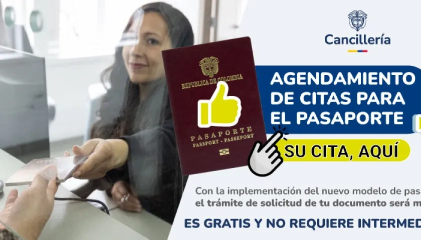 Ilustración para agendamiento de Pasaportes