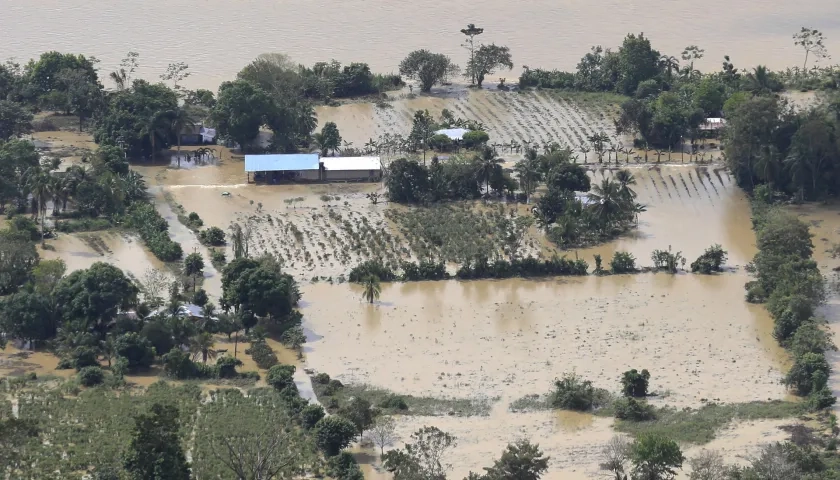 Las descargas en la hidroeléctrica podría complicar aún más las inundaciones en Córdoba. 