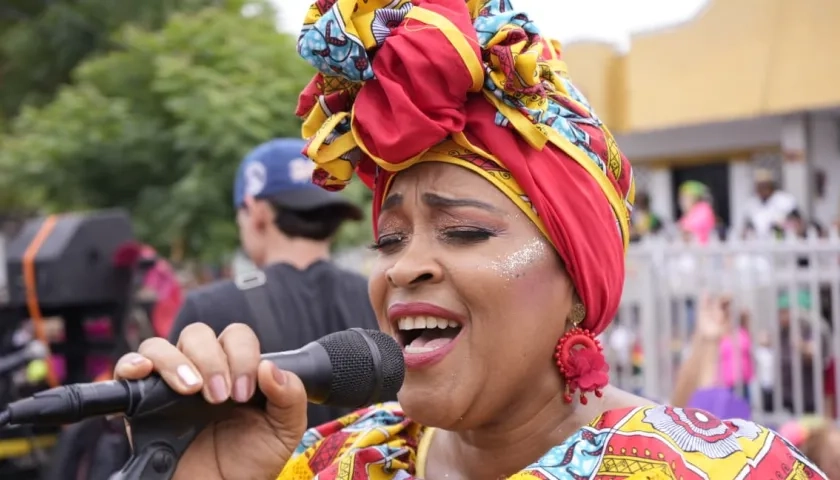 Lina Babilonia en La Guacherna.