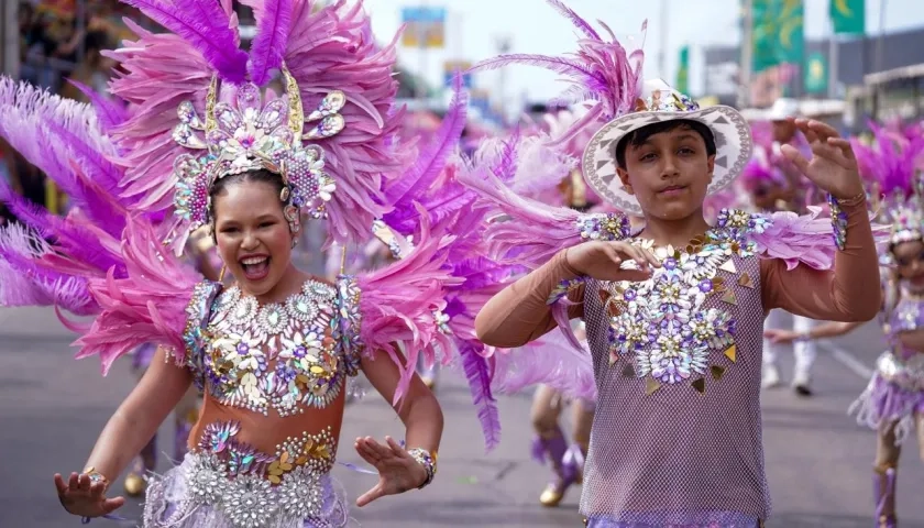 Los reyes infantiles de la 44, Ashley Gómez y Germán Palomino