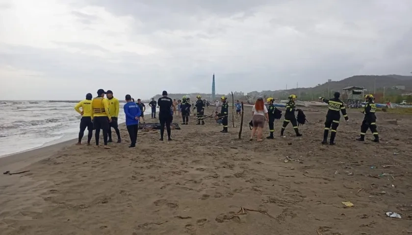 Lugar donde murió el joven por inmersión