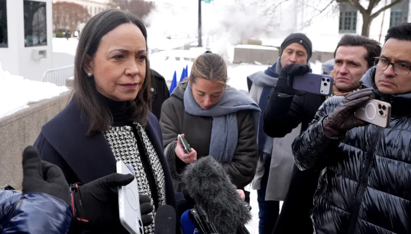 La líder opositora venezolana María Corina Machado.