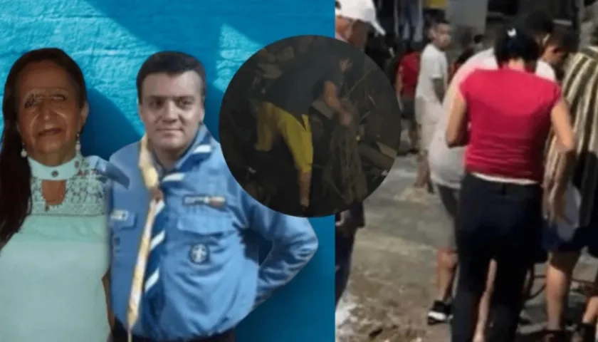 Madre e hijo murieron tras el trágico suceso en Gaira. 