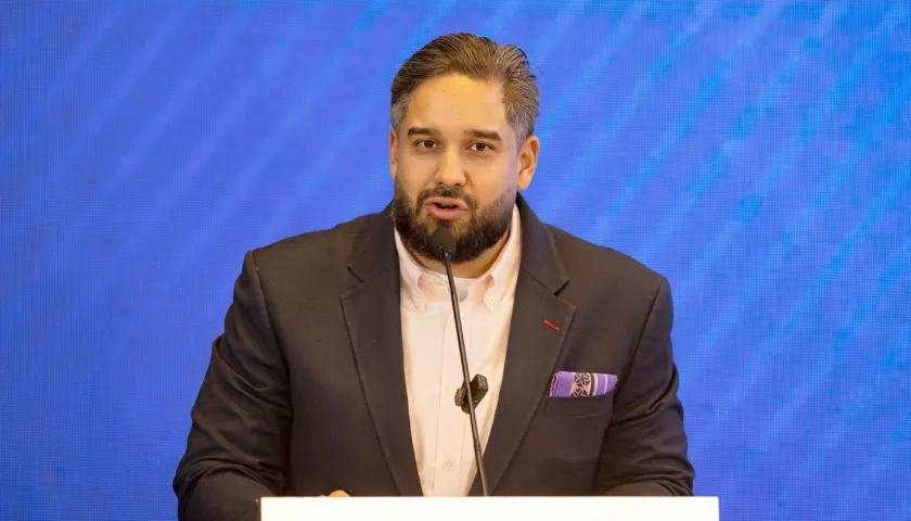 El diputado Nicolás Maduro Guerra, hijo del presidente de Venezuela, Nicolás Maduro.