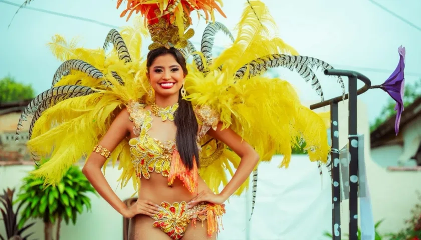 Maileth Viloria, Reina del Carnaval de Tubará.
