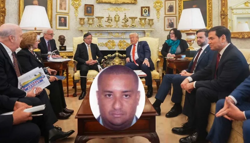 Reunión de Petro con Trump / Alias 'Chiquito Malo'.