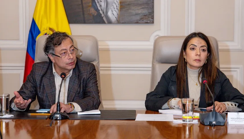 El Presidente Gustavo Petro.