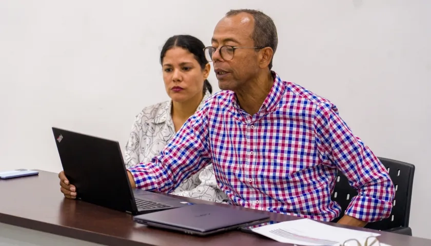 El rector de la Universidad del Atlántico, Rafael Castillo.
