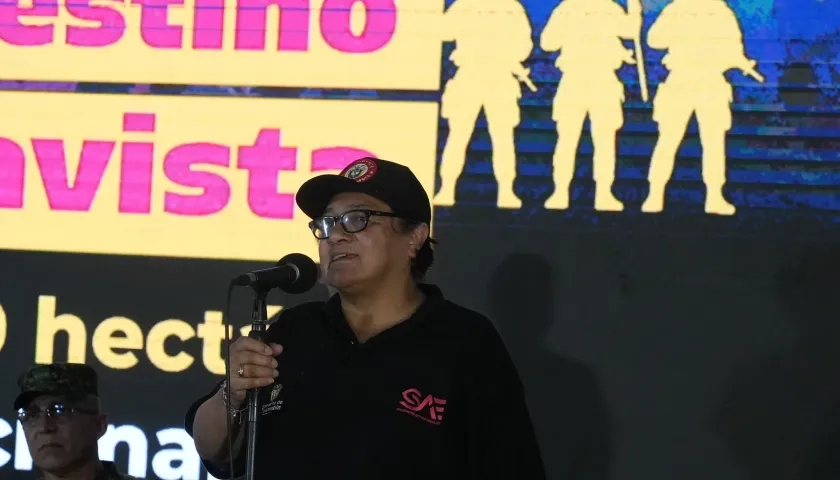 La presidenta de la SAE, Amelia Pérez.