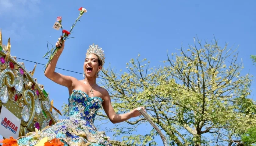 Sharon Hurtado, Reina del Carnaval de la 44