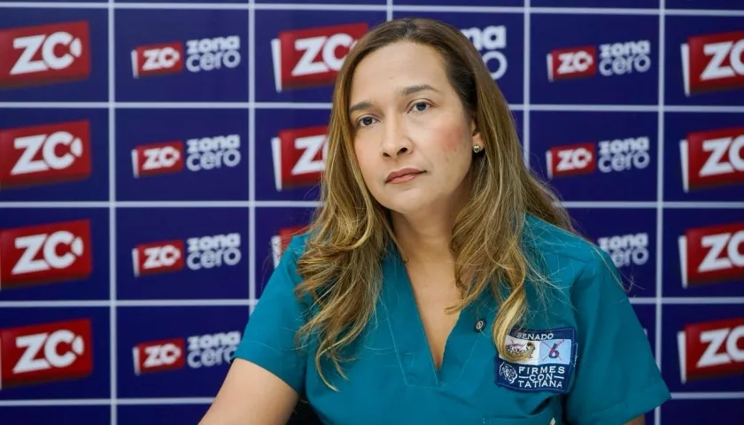 Tatiana Villarreal, candidata al Senado por Salvación Nacional. 