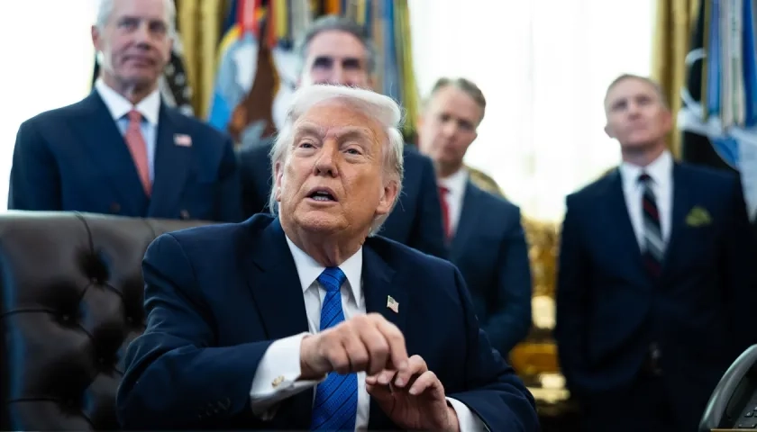 El presidente de Estados Unidos, Donald Trump.