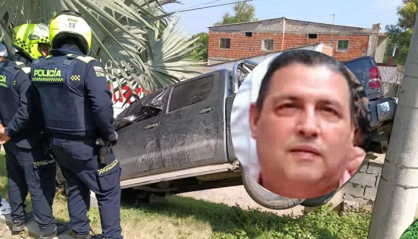 El ganadero fue baleado mientras conducía una camioneta.