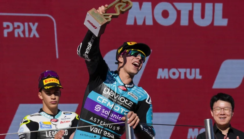 El piloto colombiano David Alonso.