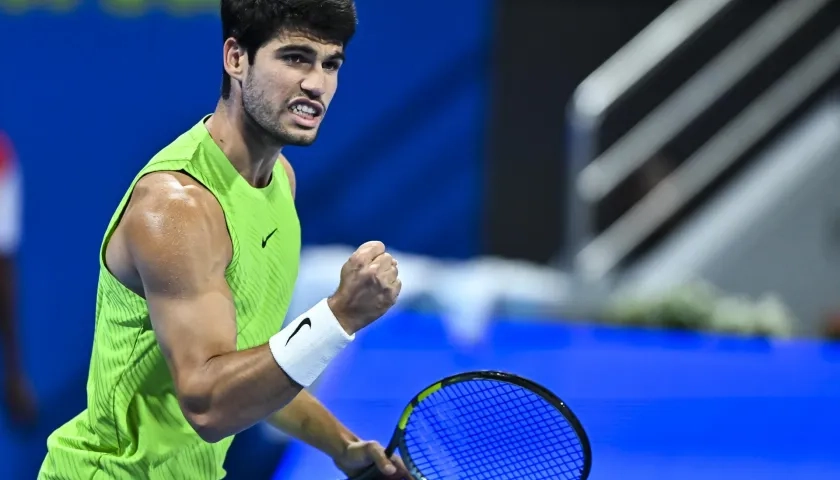 Carlos Alcaraz, tenista español.