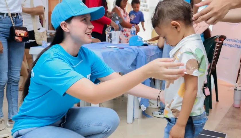 Se movilizaron aproximadamente 40 voluntarios. 