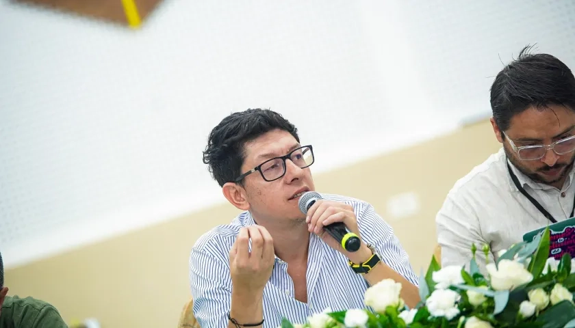 Daniel Rojas, ministro de Educación. 