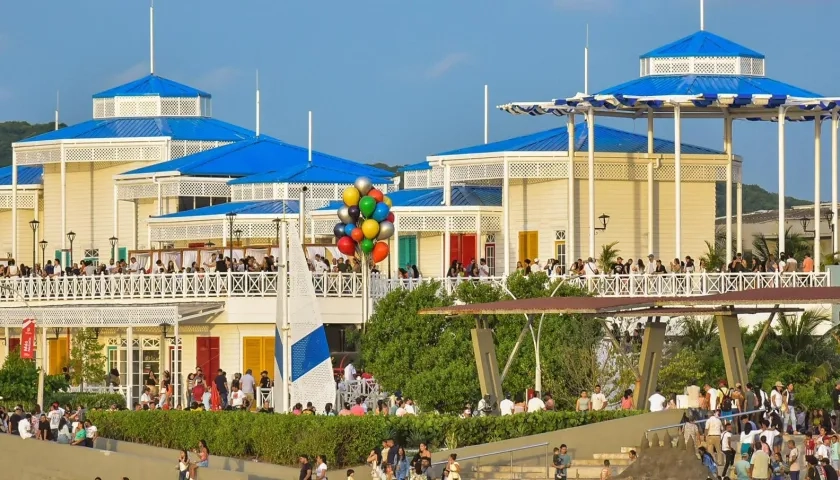 Muelle 1888, en Puerto Colombia.