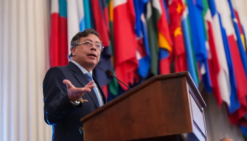 Gustavo Petro, presidente de la República. 
