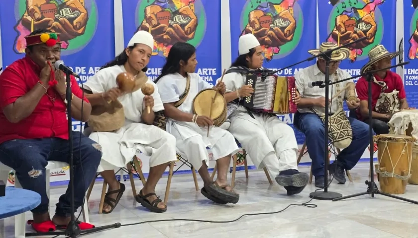 Evento de pueblos indígenas en Malambo. 
