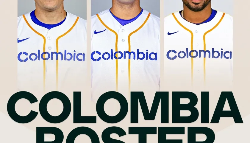 Gio Urshela, José Quintana y Julio Teherán, integrantes de la Seleccion Colombia en el Clásico Mundial de Béisbol. 