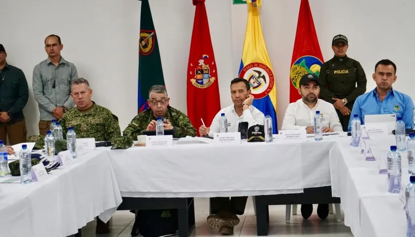 Autoridades del orden nacional y departamental. 