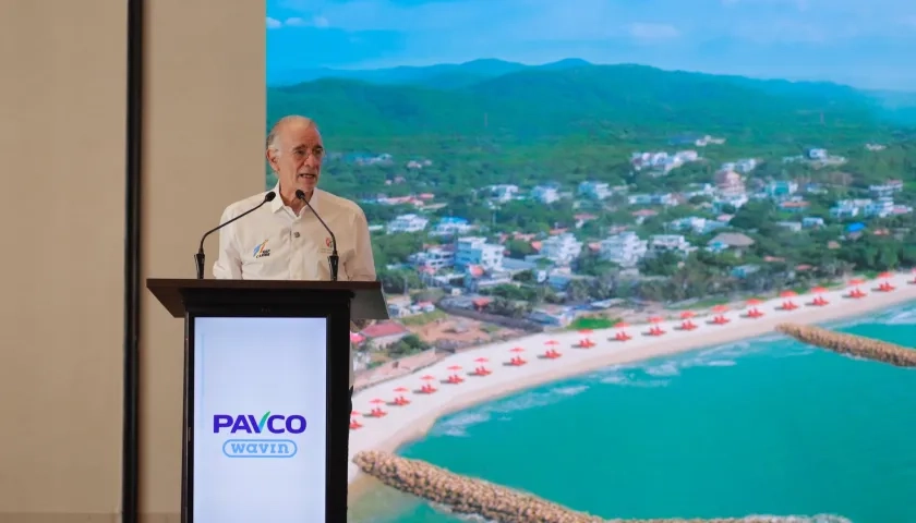 Eduardo Verano, gobernador del Atlántico.