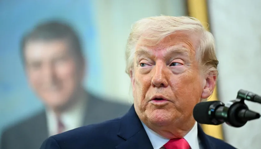 Donald Trump, Presidente de Estados Unidos.