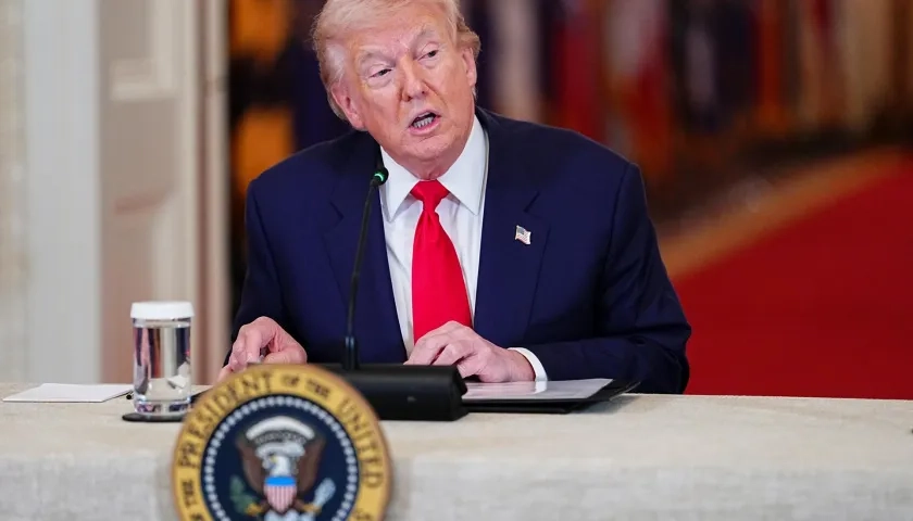 Donald Trump, Presidente de Estados Unidos.