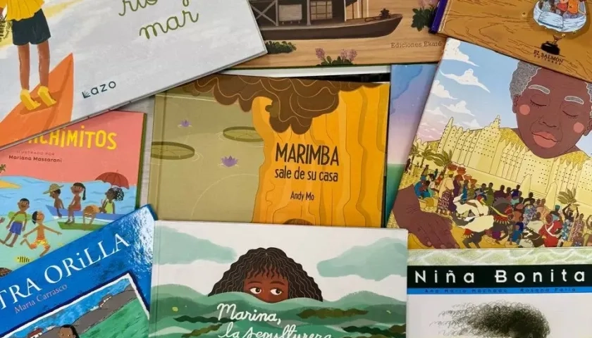 La memoria afro cobra vida en el taller de lectura para infancias. 