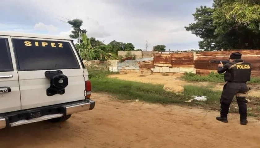 La foto de la Policía venezolana cuando confirmó la muerte de alias 'Fabián'.