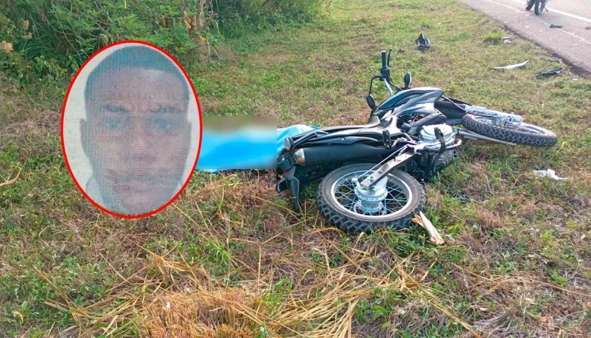 Ronald de Jesús Machacón / Accidente.  