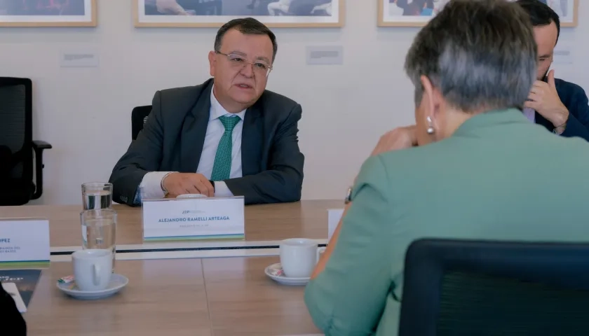 Alejandro Ramelli, presidente de la JEP. 