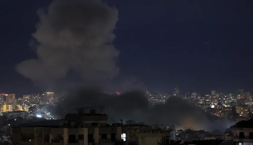 Ataques a Beirut en las primeras horas del viernes