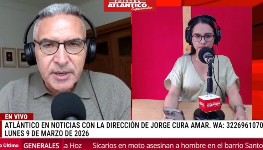 Transmisión de Atlántico en Noticias.