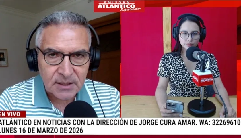 Transmisión de Atlántico en Noticias.