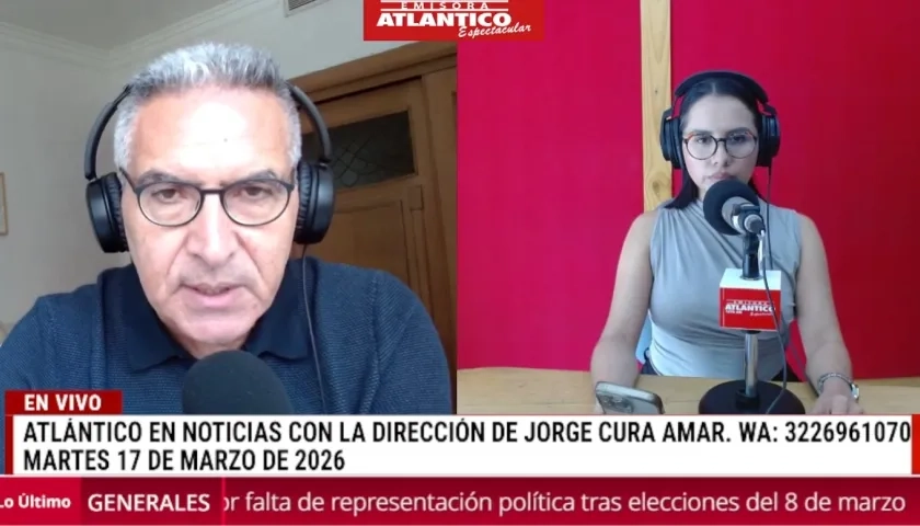 Transmisión de Atlántico en Noticias.