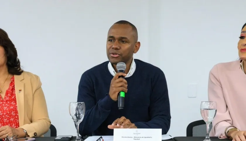 El viceministro Acxan Duque Gámez.