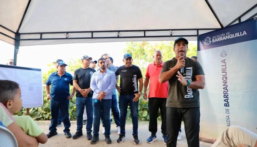 El Alcalde de Barranquilla, Alex Char.